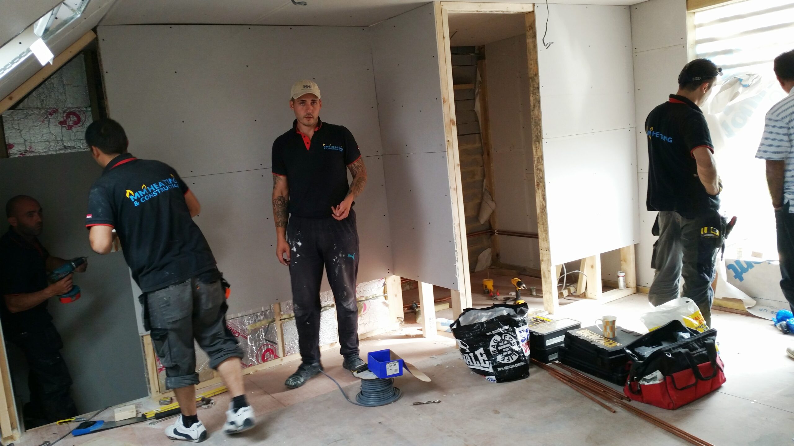 Central heating project